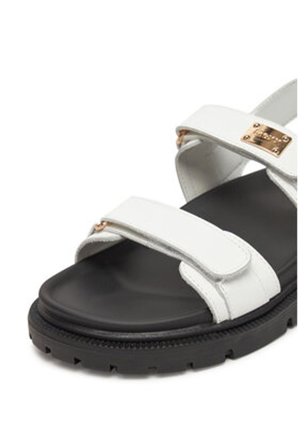 MEXX Sandały EO-MX/020C-HY Biały. Kolor: biały. Materiał: skóra