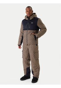 Guess Kurtka narciarska M5BL0N WF182 Beżowy Regular Fit. Kolor: beżowy. Materiał: syntetyk. Sport: narciarstwo #3