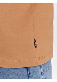 Only & Sons T-Shirt 22027063 Brązowy Regular Fit. Kolor: brązowy. Materiał: bawełna