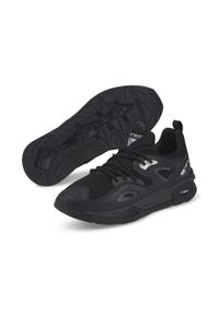 Buty do chodzenia męskie Puma TRC BLAZE TRIPLE. Kolor: wielokolorowy, czarny, szary. Materiał: materiał, syntetyk. Sport: turystyka piesza
