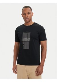 BOSS T-Shirt PS Spirit70 Grx 50559811 Czarny Regular Fit. Kolor: czarny. Materiał: bawełna #1
