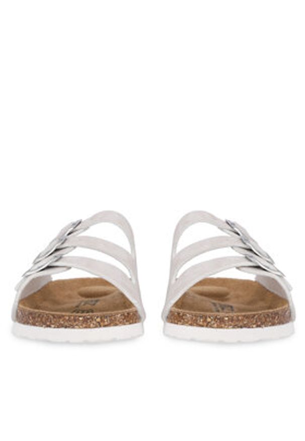 CRUZ Klapki Santa CR192185 Szary. Kolor: szary. Materiał: skóra