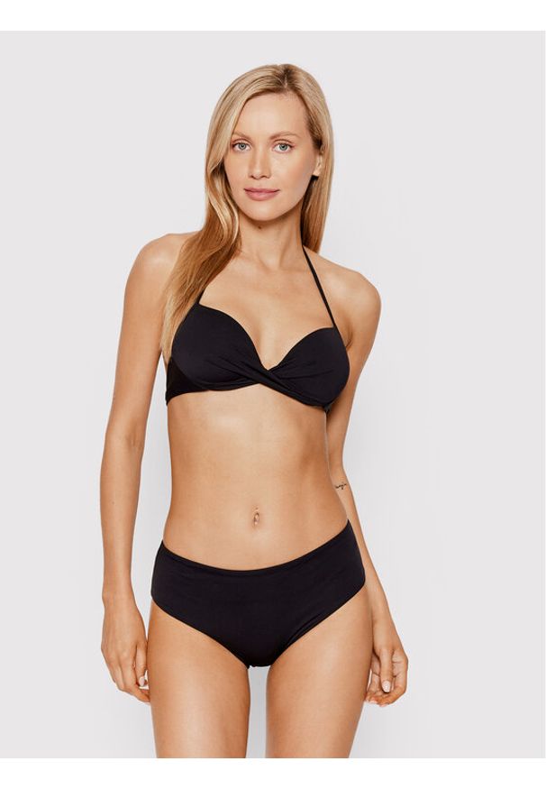 United Colors of Benetton - United Colors Of Benetton Dół od bikini 3P5H5S1BQ Czarny. Kolor: czarny. Materiał: syntetyk