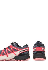 salomon - Salomon Buty do biegania Speedcross Waterproof L47856600 Szary. Kolor: szary. Materiał: materiał. Model: Salomon Speedcross #5
