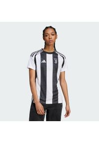 Adidas - Koszulka Juventus 24/25 Home. Kolor: biały, czarny, wielokolorowy. Materiał: materiał. Sport: piłka nożna