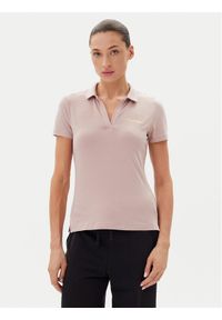 EA7 Emporio Armani Polo 7W000266 AF12500 U4079 Różowy Regular Fit. Typ kołnierza: polo. Kolor: różowy. Materiał: bawełna