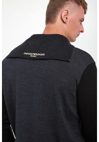 Emporio Armani - Golf męski wełniany EMPORIO ARMANI. Typ kołnierza: golf. Materiał: wełna #2