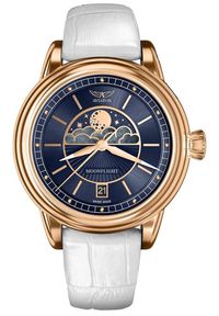 AVIATOR - Zegarek damski Aviator V.1.33.2.256.4 WM biały. Kolor: biały #1