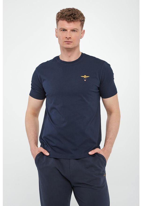 Aeronautica Militare - T-shirt męski z logo AERONAUTICA MILITARE