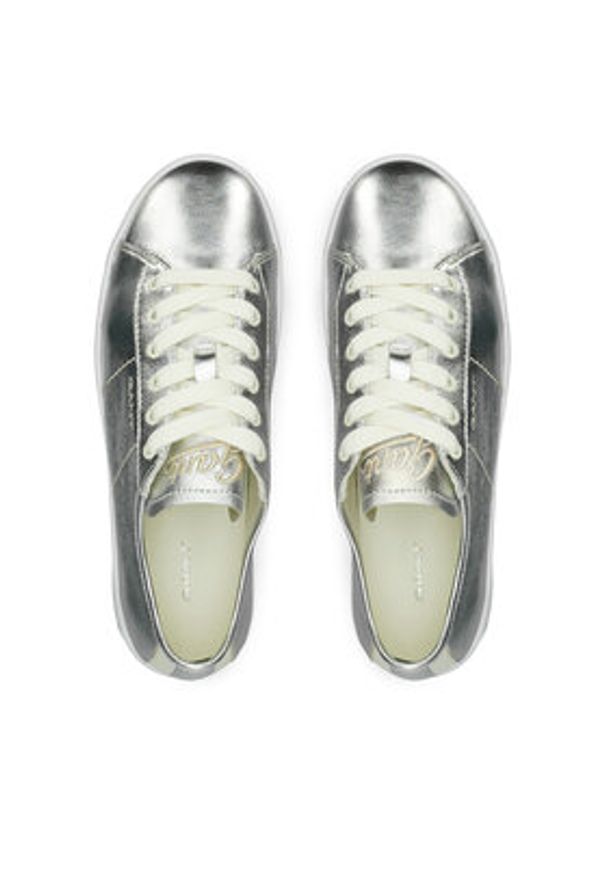 GANT - Gant Sneakersy 30531830 Srebrny. Kolor: srebrny. Materiał: skóra