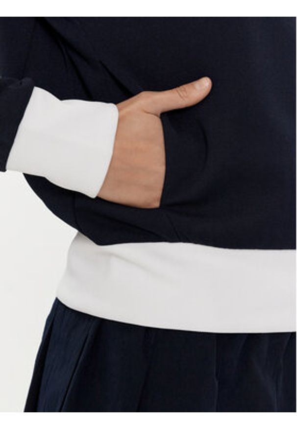 Guess Bluza Mylah V4GQ02 KBFB2 Granatowy Regular Fit. Kolor: niebieski. Materiał: syntetyk