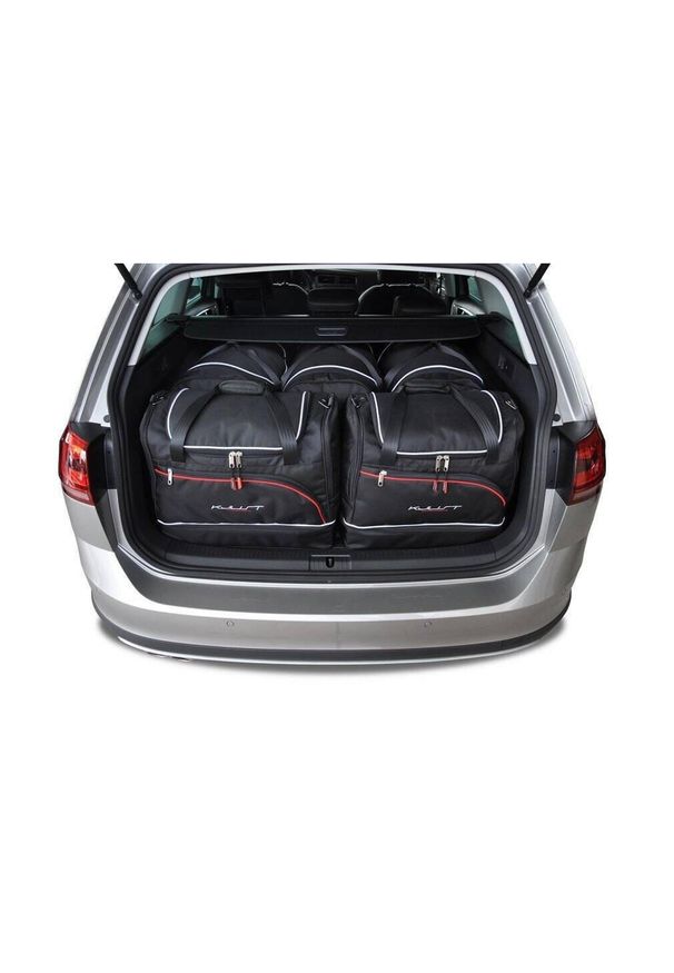 KJUST - Torby Do Bagażnika Vw Golf Variant 2013-2020 5Szt Kjust. Kolor: czarny. Styl: sportowy