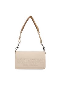 Love Moschino - LOVE MOSCHINO Torebka JC4046PP1OLE0110 Écru. Kolor: kremowy. Materiał: skórzane #5