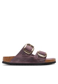 Birkenstock Klapki Arizona Big Buckle Hex 1029267 Różowy. Kolor: różowy. Materiał: skóra
