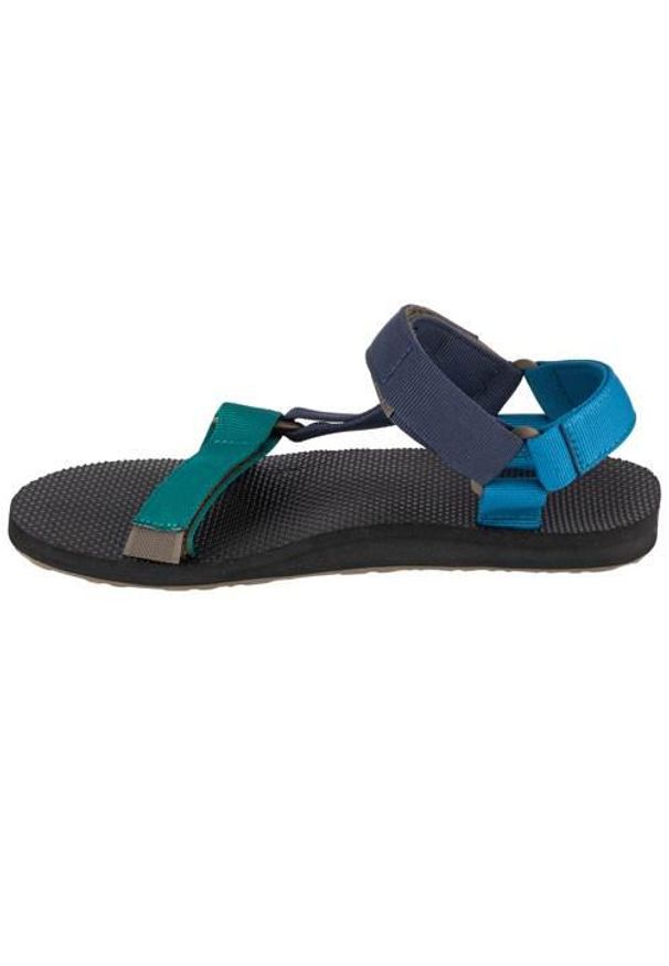 Buty do chodzenia męskie Teva Original Universal. Zapięcie: rzepy. Kolor: wielokolorowy, niebieski. Materiał: guma, materiał, tkanina, syntetyk. Sport: turystyka piesza