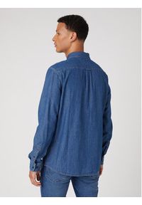 Wrangler Koszula W5B15K96N 112331173 Niebieski Regular Fit. Kolor: niebieski. Materiał: bawełna #2