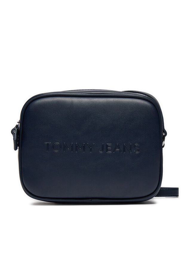 Tommy Jeans Torebka Tjw Ess Must Camera Bag AW0AW16274 Granatowy. Kolor: niebieski. Materiał: skórzane