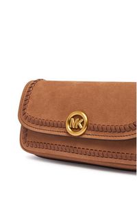 MICHAEL Michael Kors Torebka Nolita 32T6AY5C5Y Brązowy. Kolor: brązowy. Materiał: skórzane #5