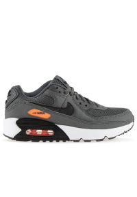 Buty Nike Air Max 90 CZ5866-002 - szare. Okazja: na co dzień. Kolor: szary. Materiał: syntetyk, skóra, guma, tkanina, materiał. Szerokość cholewki: normalna. Wzór: aplikacja. Model: Nike Air Max 90, Nike Air Max