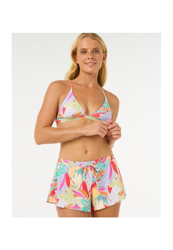 Spodenki surfingowe damskie Rip Curl Cala Vadella Lycra Boardshort Kolorowy. Kolor: wielokolorowy. Materiał: lycra. Wzór: kolorowy