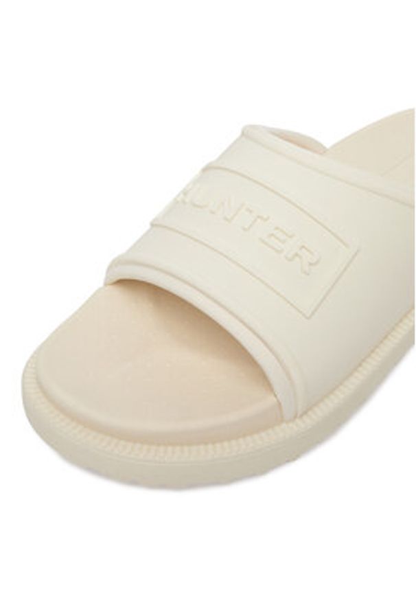 Hunter Klapki CEO-HLZ25930-1 Beżowy jasny. Kolor: beżowy. Materiał: syntetyk