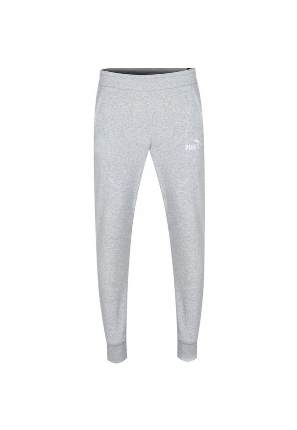 Spodnie Puma Ess 2 Col Logo Pants Tr Cl, Mężczyźni. Kolor: szary. Materiał: materiał, bawełna. Sport: fitness