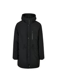 Urban Classics - Lekka Parka Męska. Kolor: czarny. Sport: turystyka piesza