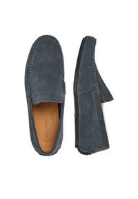 Gino Rossi - GINO ROSSI Mokasyny CEO-LUIGI-01 125AM Szary. Kolor: szary. Materiał: zamsz, skóra #4