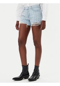 Fracomina Szorty jeansowe FR25SV6013D419R9 Niebieski Regular Fit. Kolor: niebieski. Materiał: bawełna #1