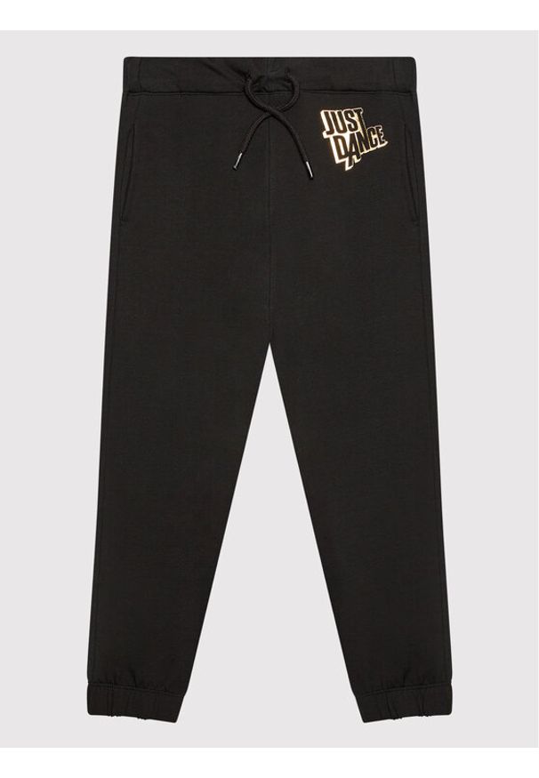 Name it - NAME IT Spodnie dresowe 13198961 Czarny Regular Fit. Kolor: czarny. Materiał: bawełna