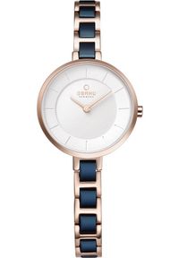 OBAKU - Zegarek damski Obaku Denmark V183LXVISL niebieski. Kolor: niebieski #1