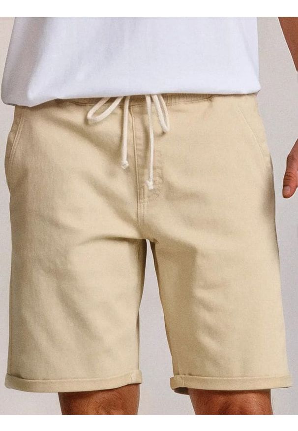 Sinsay - Szorty jeansowe - zielony. Kolor: zielony