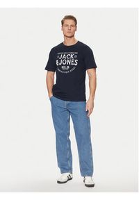 Jack & Jones - Jack&Jones Komplet 5 t-shirtów Simon 12276424 Kolorowy Standard Fit. Materiał: bawełna. Wzór: kolorowy #6