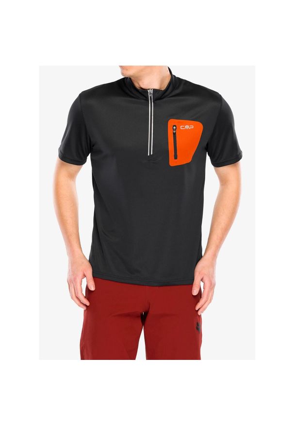 Koszulka rowerowa męska CMP Clutch T-Shirt Freebike. Kolor: szary