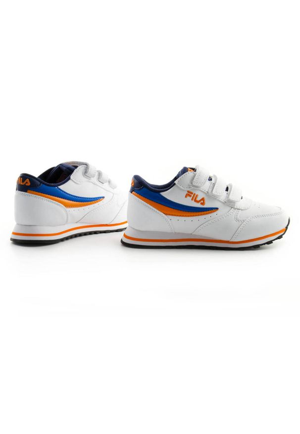 Buty do chodzenia dziecięce Fila Orbit Velcro Low. Kolor: biały. Sport: turystyka piesza