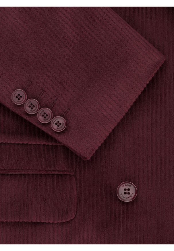 Pako Lorente - PAKO LORENTE – Sztruksowa dwurzędowa marynarka męska. Materiał: sztruks