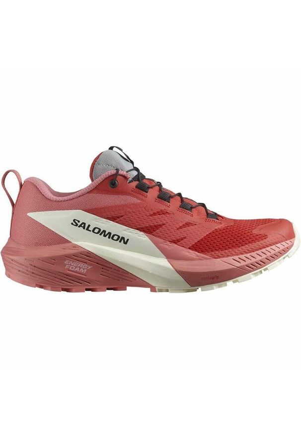 salomon - Obuwie Sportowe Damskie Góra Salomon Sense Ride 5. Kolor: czerwony