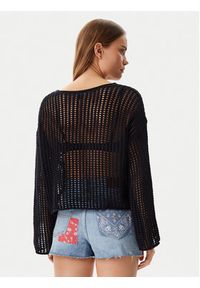 Vans Sweter Mila VN000M9H Czarny Loose Fit. Kolor: czarny. Materiał: bawełna #4