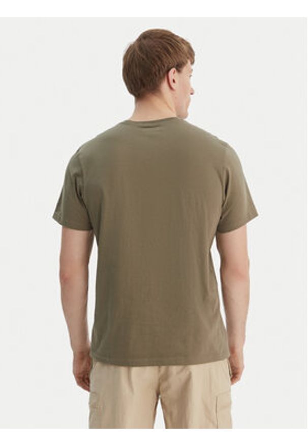 columbia - Columbia T-Shirt Basic Logo™ 2155001 Zielony Regular Fit. Kolor: zielony. Materiał: bawełna