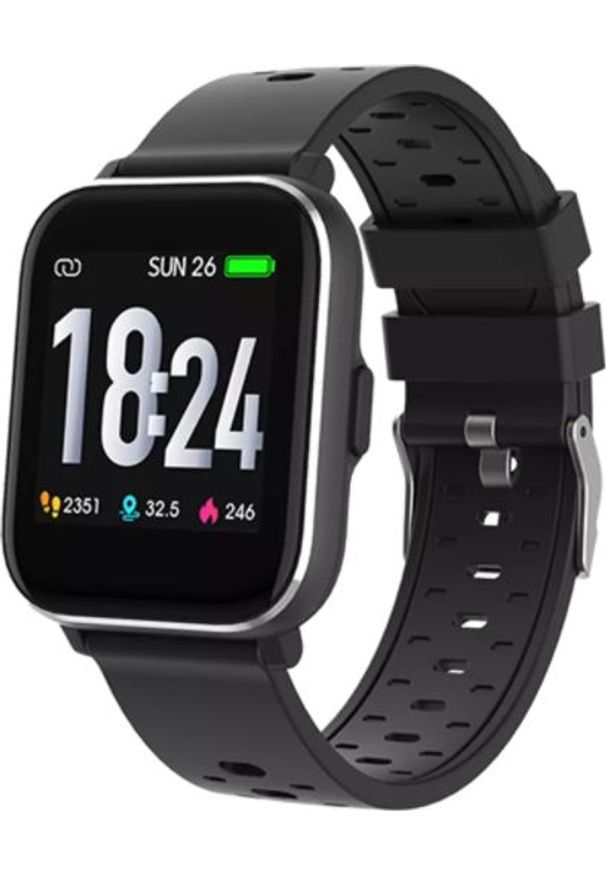 Smartwatch Denver SW-162 Czarny (116111000270). Rodzaj zegarka: smartwatch. Kolor: czarny