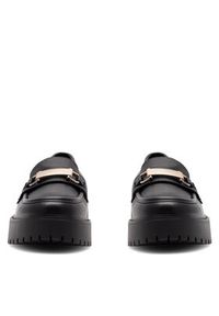 DeeZee Loafersy BLANCHE HY18638-4 Czarny. Kolor: czarny. Materiał: skóra #5
