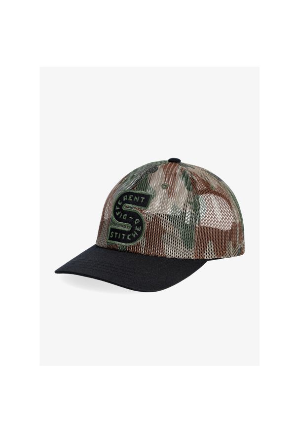 Czapka z daszkiem Stance Standard Adjustable Mesh Cap - camo. Kolor: beżowy. Materiał: mesh