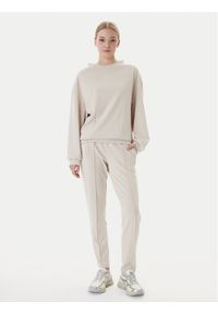 EA7 Emporio Armani Dres 7W000194 AF12643 U1088 Beżowy Relaxed Fit. Kolor: beżowy. Materiał: syntetyk #1