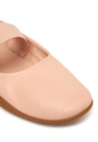 Calvin Klein Baleriny Ballet Sneaker Mj Lth HW0HW03308 Kremowy. Kolor: kremowy. Materiał: skóra #2