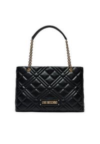 Love Moschino - LOVE MOSCHINO Torebka JC4145PP1LLA0000 Czarny. Kolor: czarny. Materiał: skórzane #1