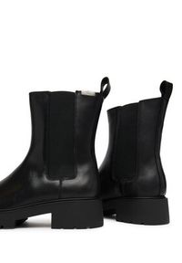 Calvin Klein Jeans Sztyblety Combat Mid Chelsea Boot Hw Lth YW0YW01869 Czarny. Kolor: czarny. Materiał: skóra #5