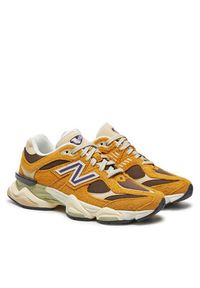 New Balance Sneakersy U9060SRB Żółty. Kolor: żółty. Materiał: zamsz, skóra #3
