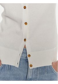 GAP - Gap Kardigan 443176 Biały Regular Fit. Kolor: biały. Materiał: bawełna