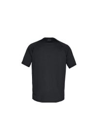 Koszulka sportowa męska Under Armour UA Tech 20 SS Tee. Kolor: wielokolorowy, czarny, szary. Materiał: poliester. Długość rękawa: krótki rękaw. Długość: krótkie. Sport: fitness