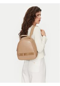 Love Moschino - LOVE MOSCHINO Plecak JC4197PP1MKD196A Złoty. Kolor: złoty. Materiał: skóra